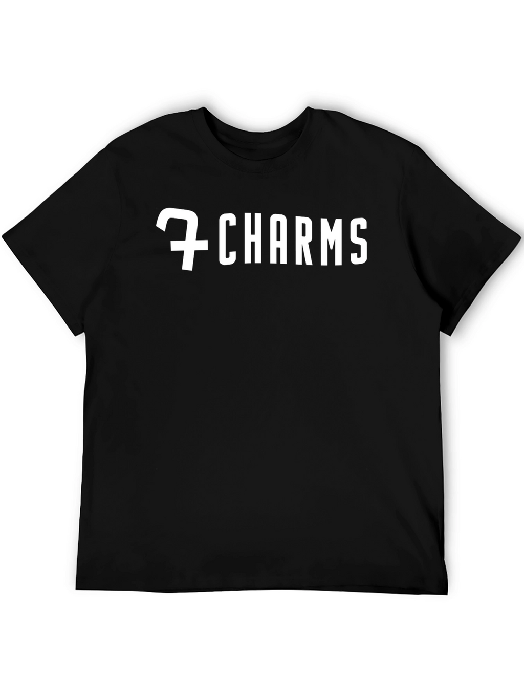 7 Charms Black Graphic Tee
