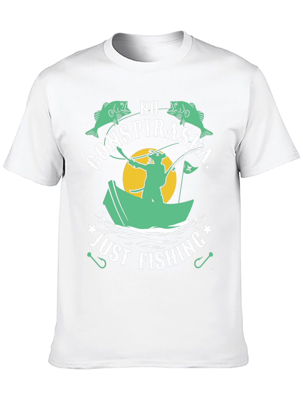 No ConspiraSea Just Fishing Graphic Tee