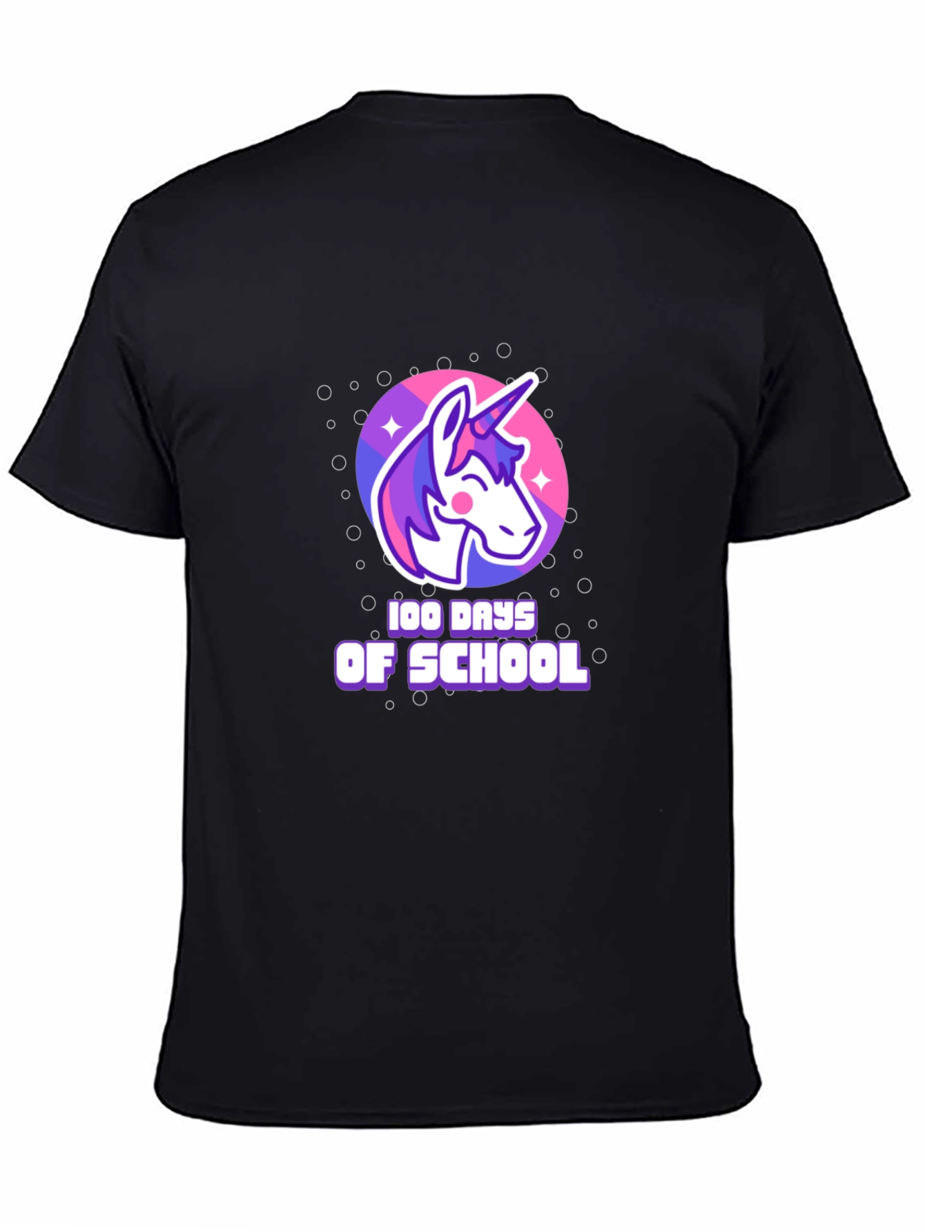 100 Days of School Unicorn Graphic Tee