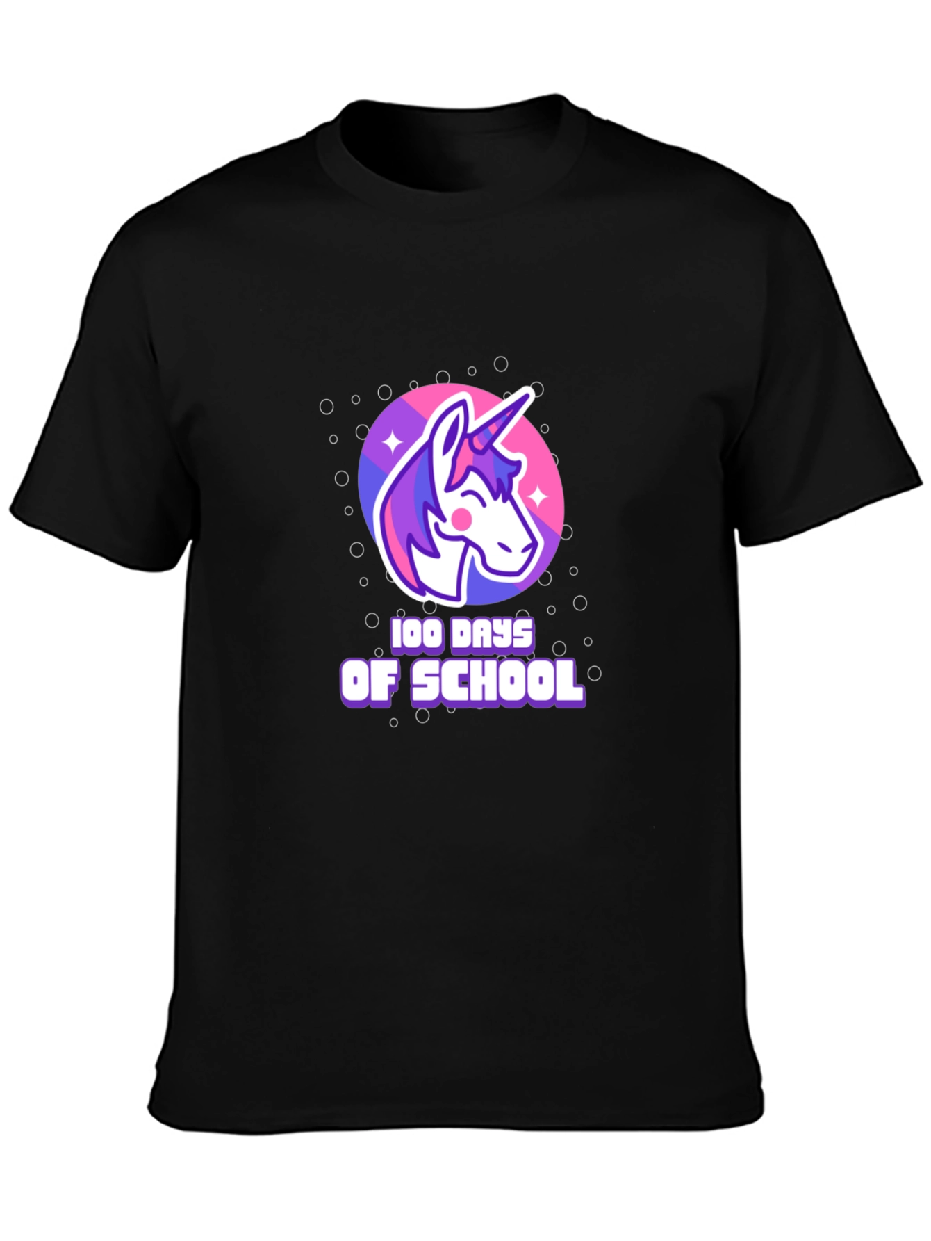 100 Days of School Unicorn Graphic Tee