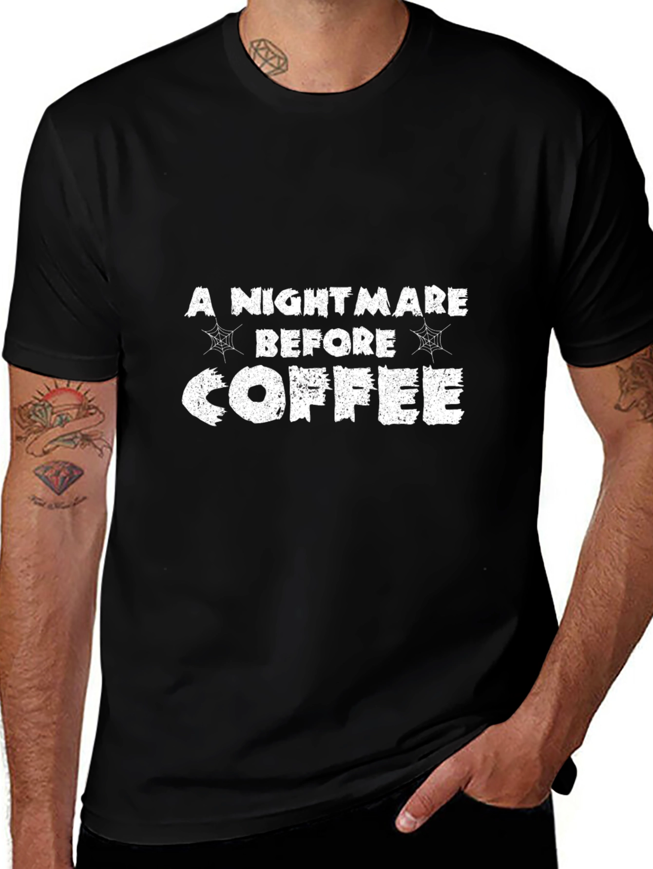 A Nightmare Before Coffee T-Shirt