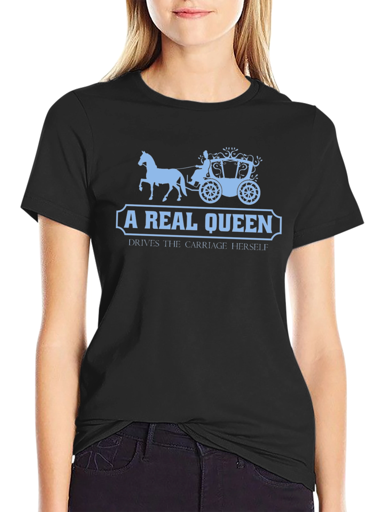 A Real Queen Carriage T-Shirt