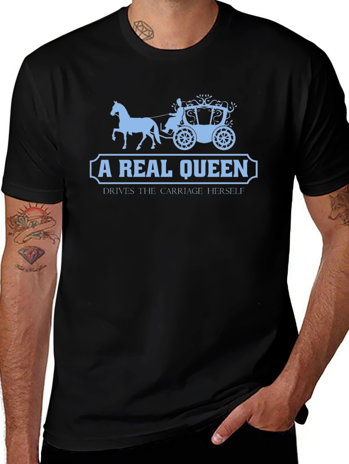 A Real Queen Carriage T-Shirt