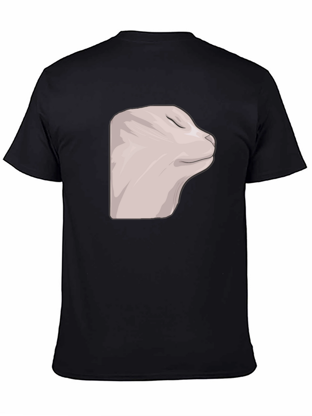 Cat Meme Black T-Shirt